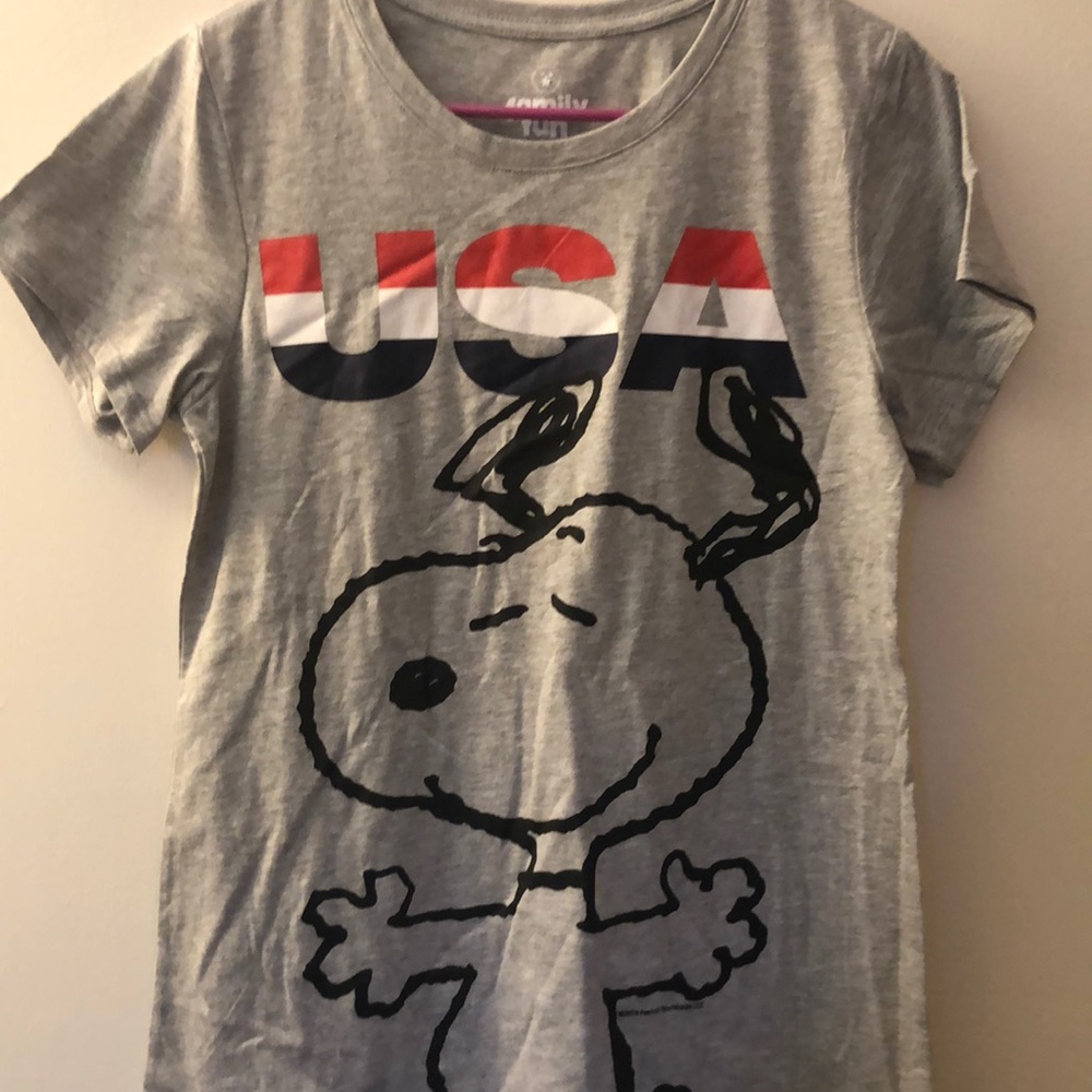 USA Snoopy t shirt